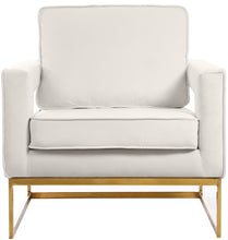 Load image into Gallery viewer, Noah - Accent Chair with Gold Legs