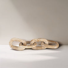 Load image into Gallery viewer, Lynx - Travertine Decorative Chain Links - Natural