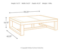 Load image into Gallery viewer, Watson - Rectangular Cocktail Table - Dark Brown