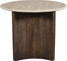 Load image into Gallery viewer, Pietra - Travertine And Mango Wood Dining Table