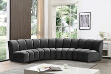 Load image into Gallery viewer, Infinity - 4 Piece Velvet Modular Sectional
