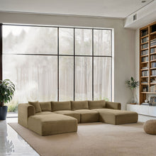 Load image into Gallery viewer, Shaggy - 5 Piece Modular Sectional With Chaise And Ottoman