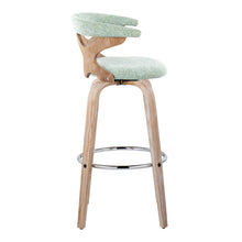 Load image into Gallery viewer, Gardenia - Contemporary Fixed Height Barstool With Swivel With Round Footrest (Set of 2)