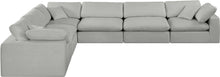 Load image into Gallery viewer, Comfy - 6 Piece Linen Modular Corner Sectional