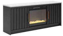 Load image into Gallery viewer, Cadmori - TV Stand With Fireplace Option