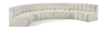Load image into Gallery viewer, Arc - Faux Leather 7 Piece U-Shaped Modular Sofa