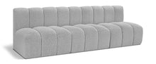 Load image into Gallery viewer, Arc - Boucle Fabric 3 Seats Modular Sofa