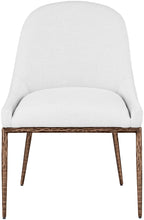 Load image into Gallery viewer, Ferro - Upholstered Dining Side Chair With Brushed Bronze Legs