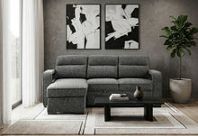 Load image into Gallery viewer, U2601 - Reversible Sofa Bed With Drop Down Table And Speaker - Dark Gray