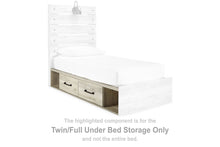Load image into Gallery viewer, Cambeck - Twin/Full Under Bed Storage - Whitewash