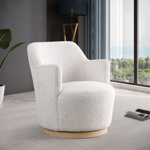 Load image into Gallery viewer, Clarita - Boucle Swivel Accent Chair