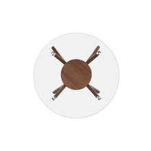 Load image into Gallery viewer, Oscar - Dining Table Base For Glass Top Table - Walnut