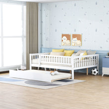 Load image into Gallery viewer, Multi Functional Wooden Daybed Bed