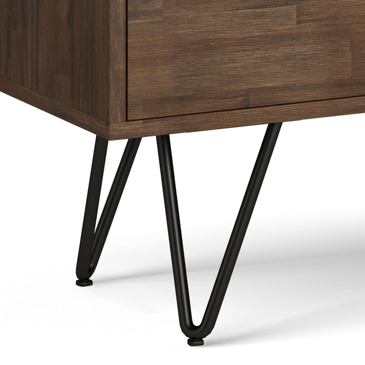 Chase - Low Bookcase - Rustic Natural Aged Brown - Ego Home Furniture