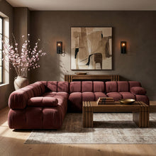 Load image into Gallery viewer, Orin - Velvet Fabric 5 Piece Modular Sectional