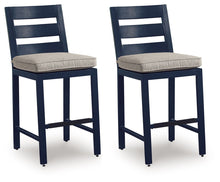 Load image into Gallery viewer, East Beach - Barstool (Set of 2) - Blue