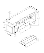 Load image into Gallery viewer, TV Stand, Console, Media Entertainment Center, Storage Drawers, Contemporary & Modern - Taupe