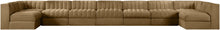 Load image into Gallery viewer, Rummi - Armless Velvet Performance Fabric Upholstered 9 Piece Modular Sectional