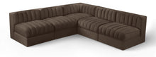 Load image into Gallery viewer, Rummi - Armless Velvet Performance Fabric Upholstered 5 Piece Modular Sectional