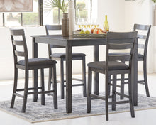 Load image into Gallery viewer, Bridson - Square Counter TBL Set (Set of 5) - Gray