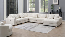 Load image into Gallery viewer, U244 - Left Chair With USB-C Charger - Ivory