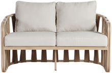 Load image into Gallery viewer, San Pietro - Resilient Waterproof Fabric 60.5" Upholstered Outdoor Patio Loveseat