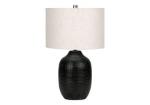 Load image into Gallery viewer, Lighting, Table Lamp, Ceramic, Contemporary - Black / Cream