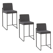 Load image into Gallery viewer, Fuji - Contemporary Modern Elegance, High Back Counter Stool