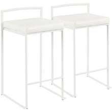 Load image into Gallery viewer, Fuji - Simple Elegance, Contemporary Stackable Counter Stool