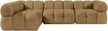 Load image into Gallery viewer, Orin - Fabric Velvet 4 Piece Modular Sectional