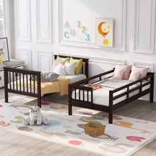 Load image into Gallery viewer, Stairway Bunk Bed With Storage And Guard Rail For Bedroom
