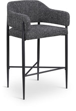Load image into Gallery viewer, Dame - Fabric Upholstered Counter Stool (Set of 2)