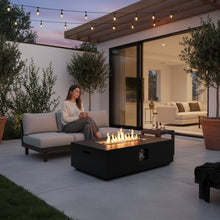 Load image into Gallery viewer, Propane / Natural Gas Fire Pit Table, 50,000 BTU - Charcoal