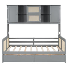 Load image into Gallery viewer, Daybed And All In One Cabinet And Shelf