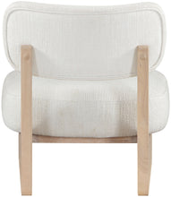 Load image into Gallery viewer, Vetra - Linen Textured Fabric Upholstered Accent Chair With Natural Base