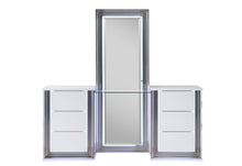 Load image into Gallery viewer, Ylime - RAF Vanity Dresser With LED - Smooth White