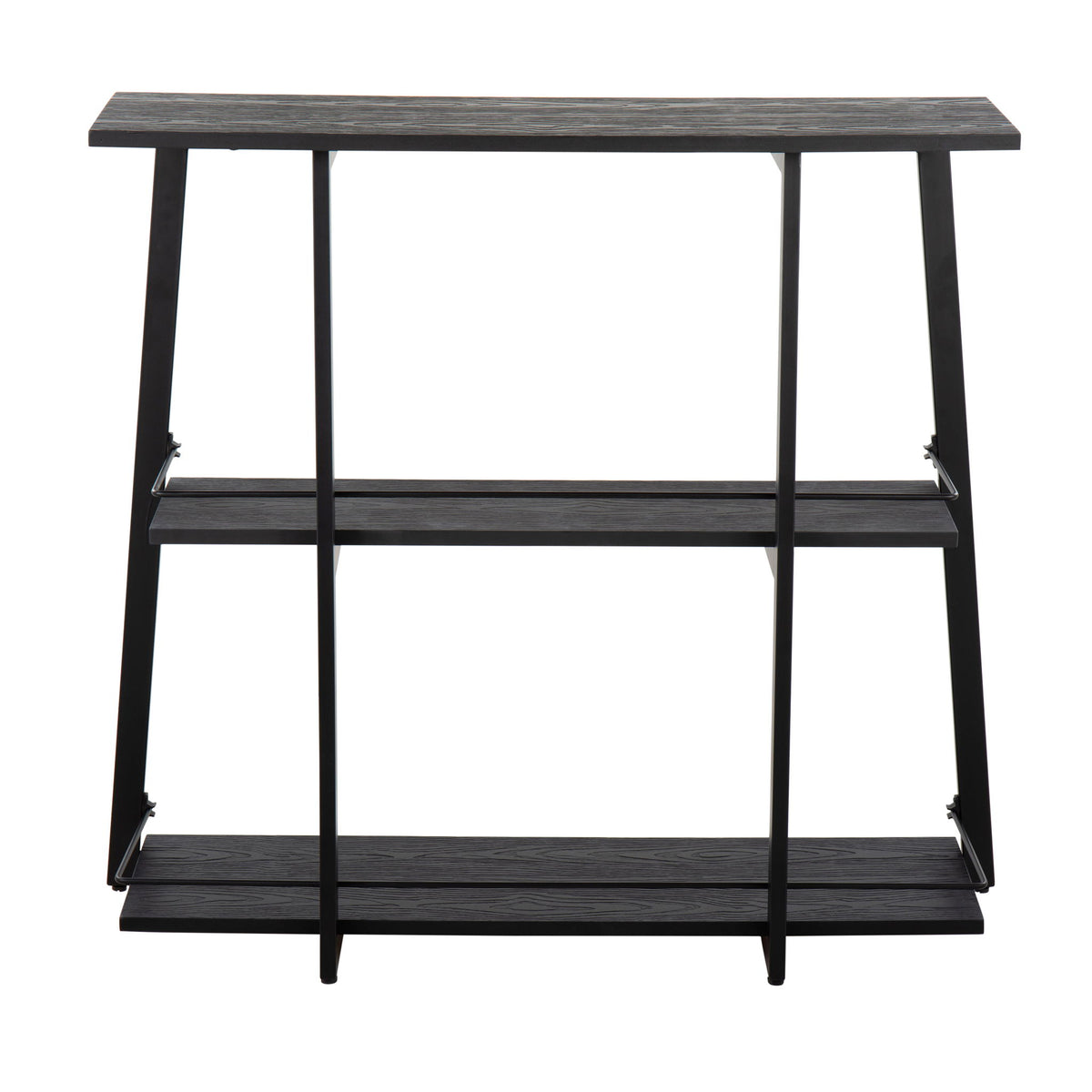 Converge - Industrial Bookcase - Black - Ego Home Furniture