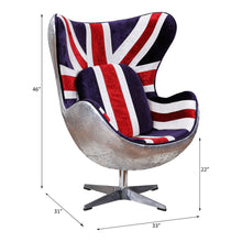 Load image into Gallery viewer, Brancaster - Pattern Accent Chair With Swivel - Multi
