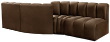 Load image into Gallery viewer, Arc - Velvet 4 Piece Sofa