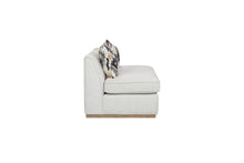 Load image into Gallery viewer, Elure - Channel Loveseat - Pearl Silver