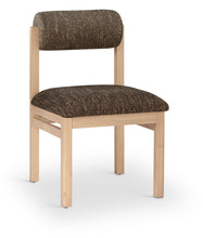 Load image into Gallery viewer, Roundhill - Fabric Dining Chair (Set of 2) - Natural Frame