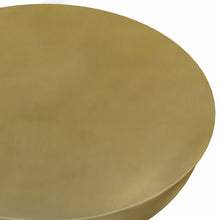Load image into Gallery viewer, Toby - Metal Accent Table - Gold / Black Ombre