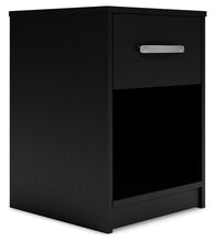 Load image into Gallery viewer, Finch - One Drawer Night Stand - Black