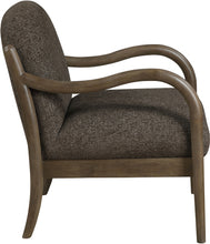 Load image into Gallery viewer, Helmsley - Performance Fabric Upholstered Accent Chair - Brown Frame