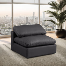 Load image into Gallery viewer, Comfy - Faux Leather Armless Chair