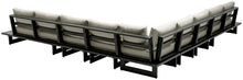 Load image into Gallery viewer, Maldives - 7 Piece Water Resistant Outdoor Patio Modular Sectional With Gray Base
