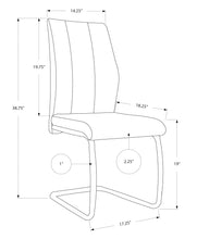 Load image into Gallery viewer, Dining Chair, Side, Upholstered For Dining Room, Contemporary & Modern (Set of 2)