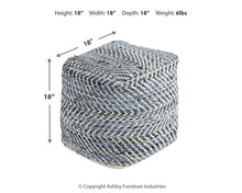 Load image into Gallery viewer, Chevron Pouf - Ego Home Furniture