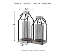 Load image into Gallery viewer, Diedrick Lantern (Set of 2) - Ego Home Furniture