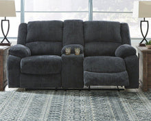 Load image into Gallery viewer, Draycoll Reclining Loveseat with Console
